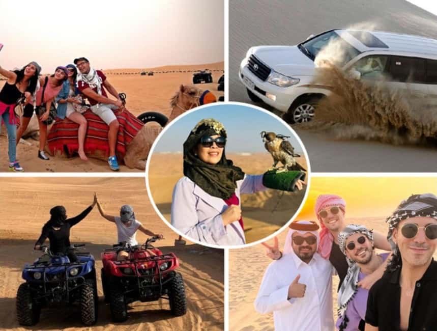 Qatar: ATV & Quad Dune Bashing, Camel Ride, & Sandboarding - A camel ride adds a slower, older rhythm