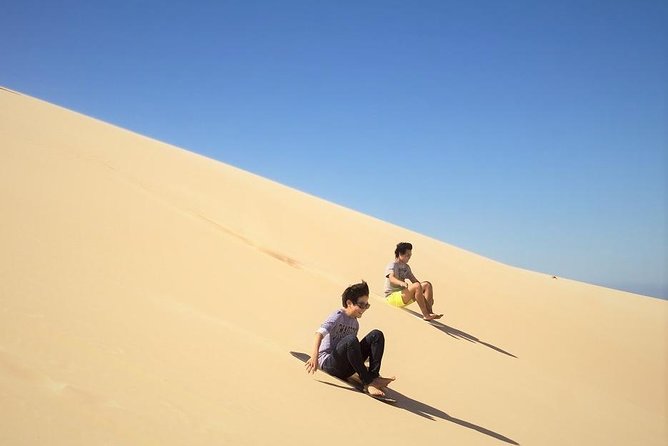 Qatar Gold Dune Safari, Dune Bashing,Camel Ride,Sand Boarding,Inland Sea Desert - How the four hours usually feel