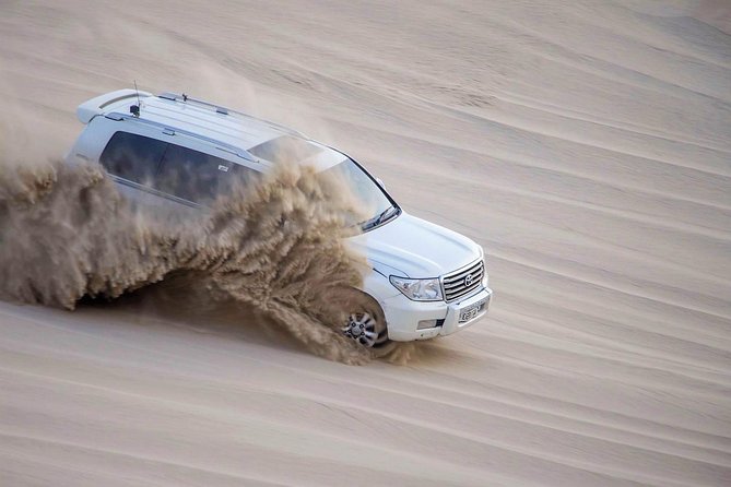 Qatar Gold Dune Safari, Dune Bashing,Camel Ride,Sand Boarding,Inland Sea Desert - What the $44.59 price really includes