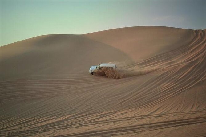 Qatar Sunset Desert Safari: Dune Bashing & Golden Sands Adventure - The camel camp is a short, traditional-style stop