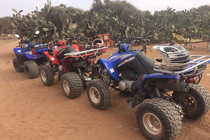 Quad adventure - IN AGADIR, DUNES, FOREST, BEACH - Following the sand tracks to Takkad