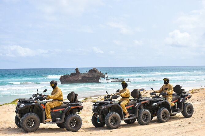 Quad Adventure Tour in North Boa Vista - Riding through the Viana Desert