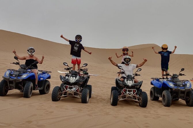 Quad and Sandboarding in Tifnit, Morocco - The Safety Briefing Before the Engines Start