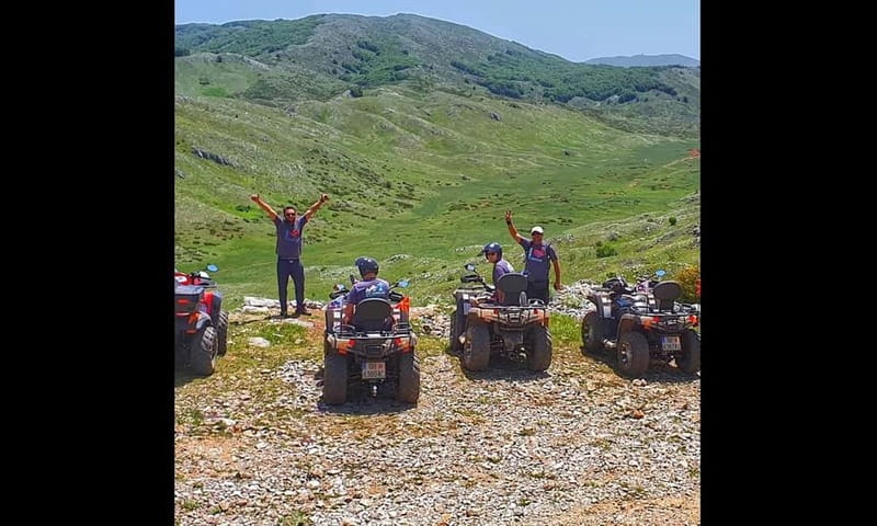 Quad ATV Bike Galicica, from Ohrid. - Photo stops above Lake Ohrid
