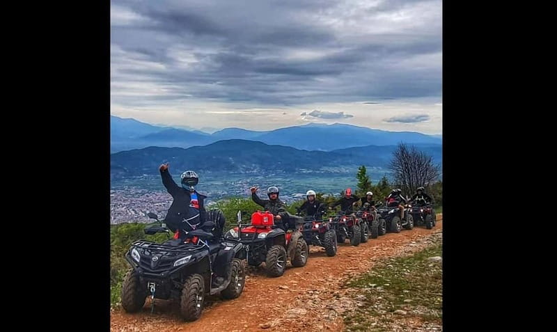 Quad ATV Bike Galicica, from Ohrid. - Pickup from Ohrid and the seven return areas