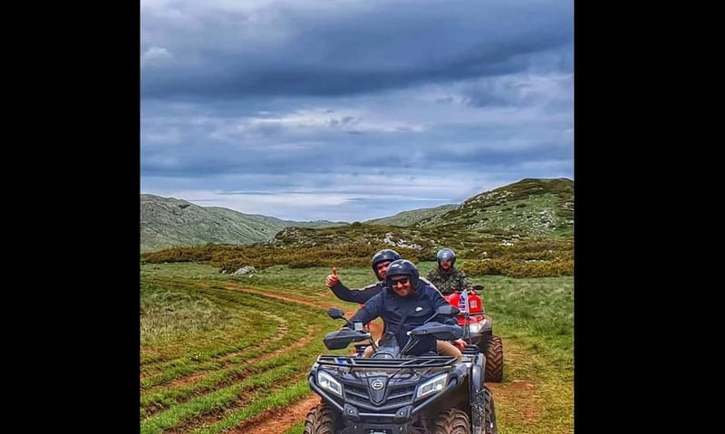 Quad ATV Bike Galicica, from Ohrid. - Who will enjoy this quad trip most