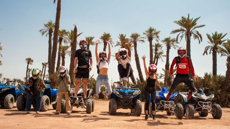 Quad Bike Activity in Marrakech Palmeraie - Riding through palm groves and open desert