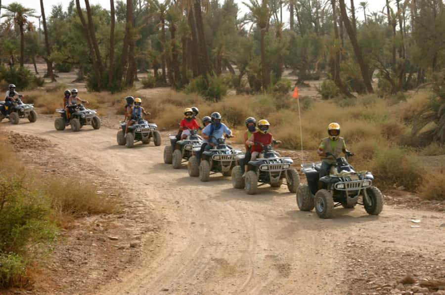 Quad Bike Activity in Marrakech Palmeraie - A possible tea stop in the desert