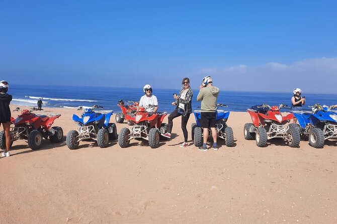 Quad Bike and Sandboarding on Sand Dunes Wild Beach - Who will enjoy this activity most
