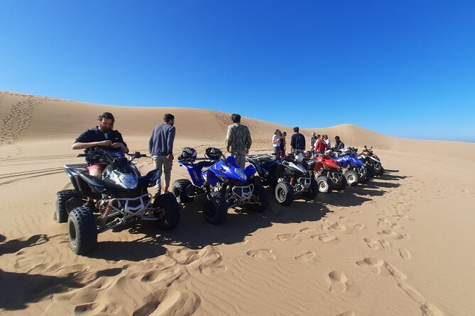 Quad Bike and Sandboarding on Sand Dunes Wild Beach - Starting with hotel pickup in Agadir