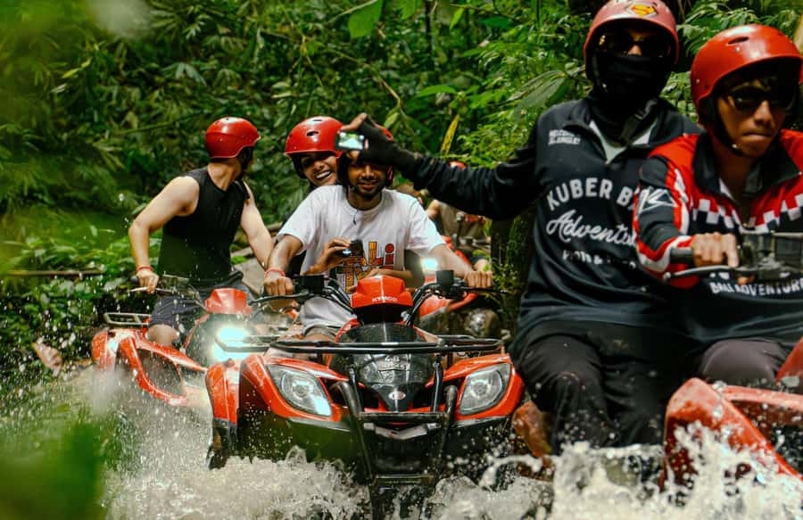 Quad Bike Bali With Tunnel & Waterfall Tour - Starting with the ATV briefing and equipment