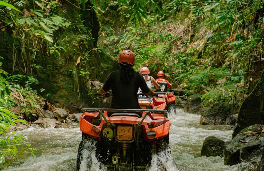 Quad Bike Bali With Tunnel & Waterfall Tour - The tunnel and cave sections