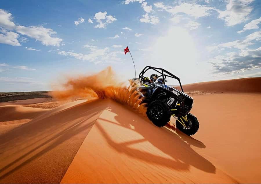 Quad Bike/Buggy, Desert Safari, Camel Ride, Dune Bashing - Red-dune bashing with an experienced driver