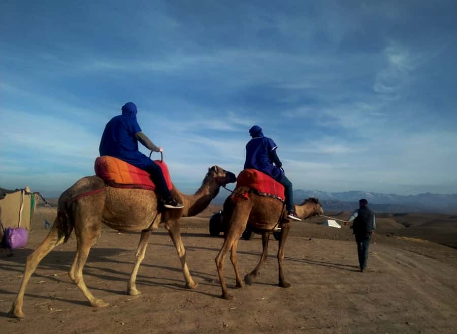 Quad bike & Camel ride in Agafay with dinner at Chouf L’or - The 1 hour 45 minute quad ride across Agafay