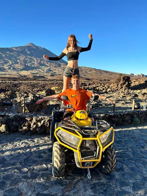 Quad bike excursion to the EL TEIDE volcano - The final 90 minutes: more riding, more exposure