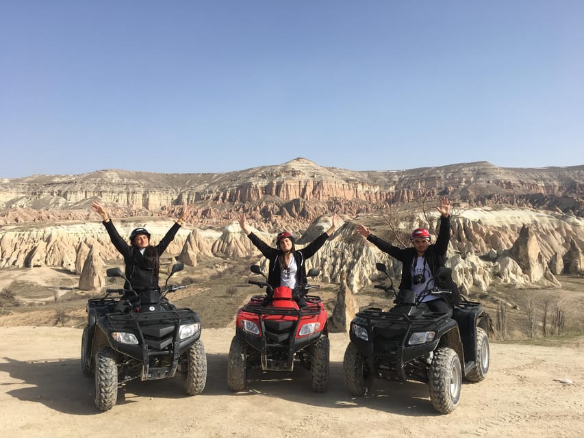 Quad Bike Safari Cappadocia - Riding below Cappadocia’s fairy chimneys