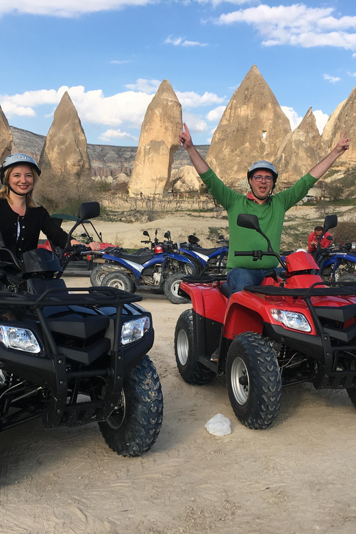 Quad Bike Safari Cappadocia - Love Valley adds variety to the route