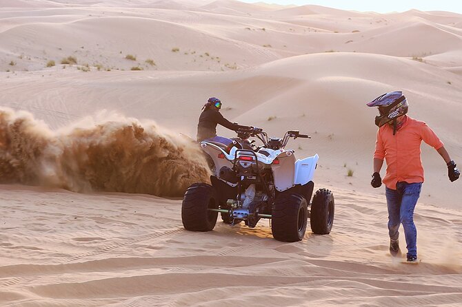 Quad Bike Tour Abu Dhbai - A private quad bike ride into Sweihan’s dunes