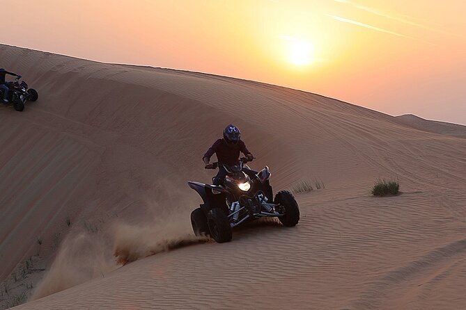 Quad Bike Tour Abu Dhbai - The guide makes the private format worthwhile