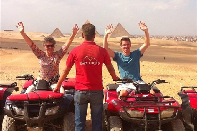 Quad Bike Trip At Desert of Giza Pyramids - How much riding time will you really get?