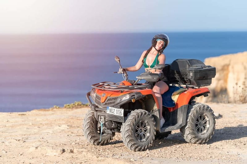 Quad Bikes Rental in Gozo (With GPS Map Included) - The 450cc CFMoto and the two-person setup