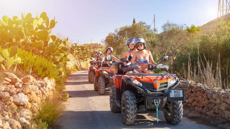 Quad Bikes Rental in Gozo (With GPS Map Included) - Ta’ Ċenċ cliffs and Gozo’s open countryside