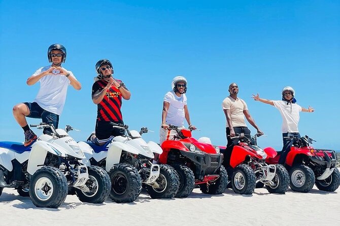 Quad biking Atlantis Dunes Cape Town & Photo Shoot - Riding the Atlantis Dunes for the first time