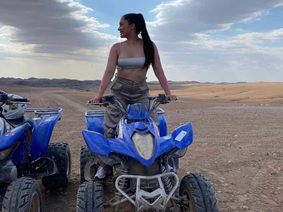 Quad biking, Camel ride, dinner & show at Agafay desert - A slower hour on a camel