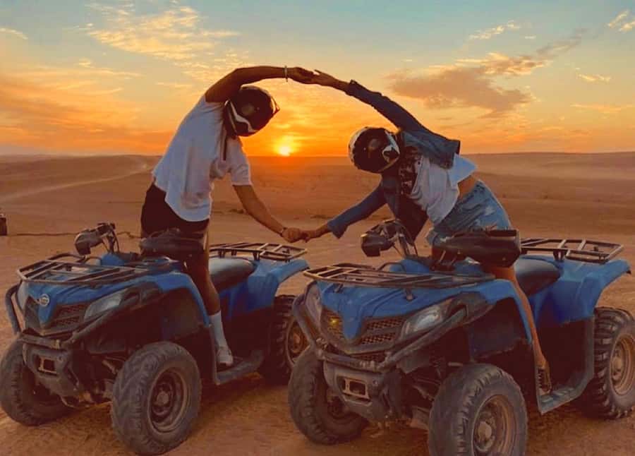 Quad biking in Agafay Desert with lunch & Camel Ride & pool - The camel ride: fun, but keep expectations modest