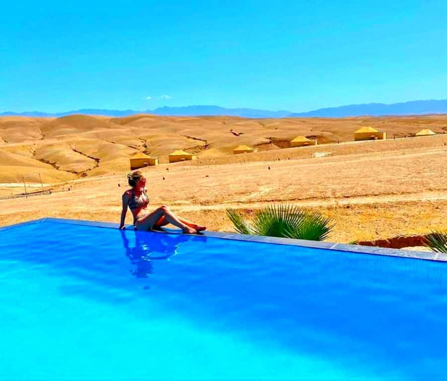 Quad biking in Agafay Desert with lunch & Camel Ride & pool - What the $63 price really covers