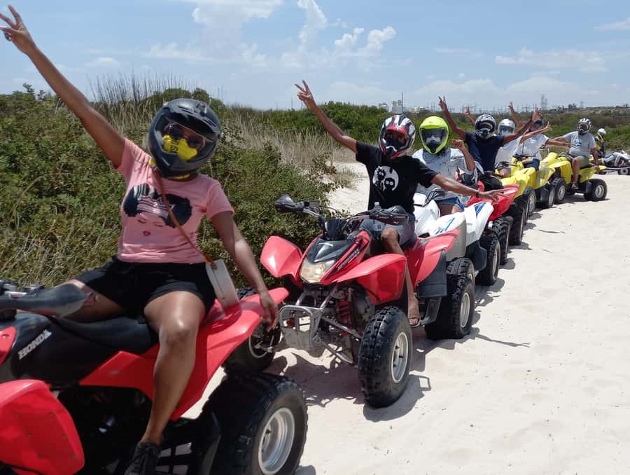 Quad Biking Tour , Atlantis dunes Capetown - Practical preparation for the dunes