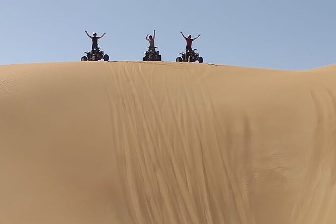 Quad biking tour with or without pick and drop(Abu dhbai ) - A 90-minute ride instead of a crowded desert sampler