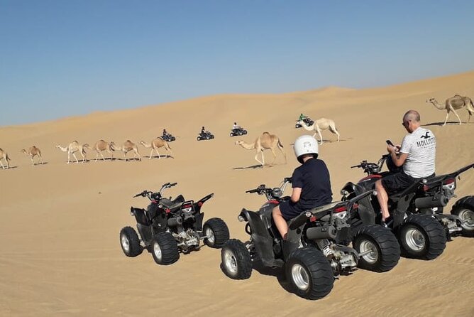 Quad biking tour with or without pick and drop(Abu dhbai ) - Getting there with or without pickup
