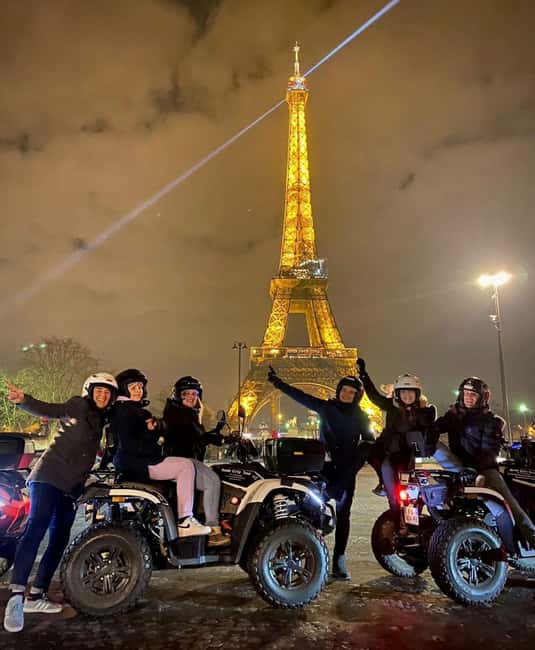 Quad City Tour Paris - A Small Group Makes the Ride Easier
