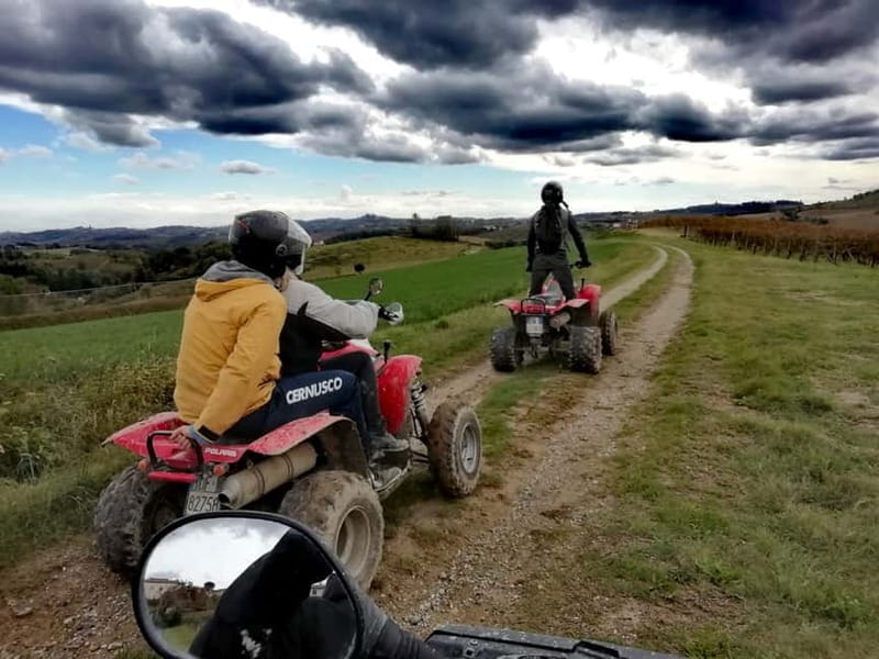 Quad & E-Bike - Monferrato Hills - Unesco Cellars Tour - Riding through vineyards and forest tracks