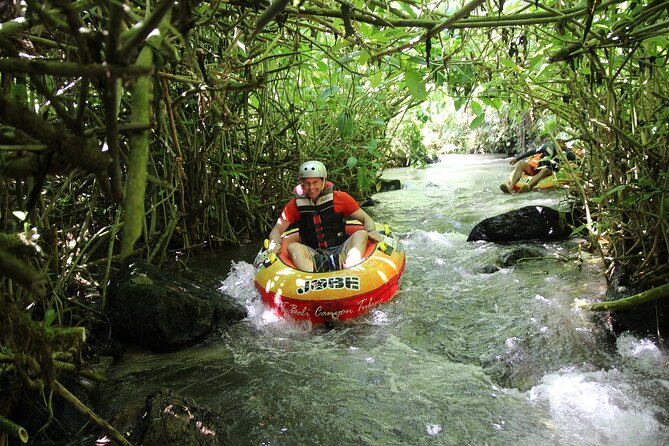 Quad or Buggy Tour with Canyon Tubing Adventure in Bali - Suspension bridges and wooden paths add more than scenery