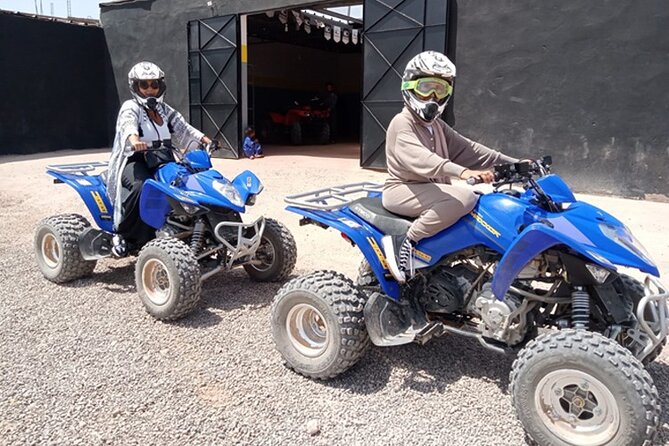 QUAD PALMERAIE MARRAKECH - Getting comfortable before you touch the throttle