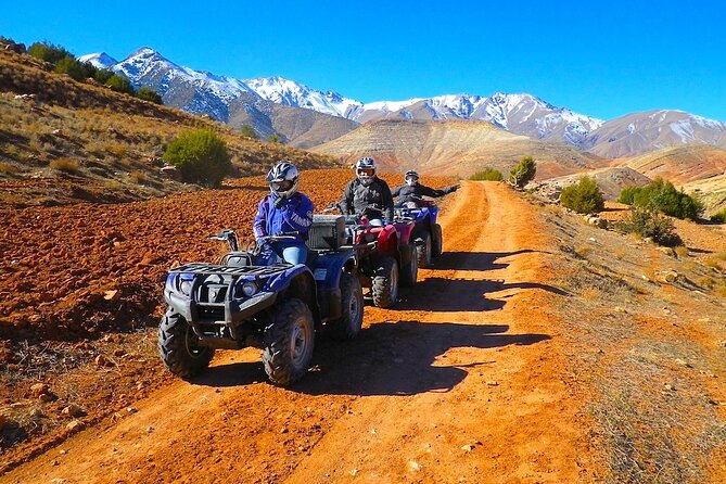 Quad Ride In The Agafay Desert - A different route back to the base