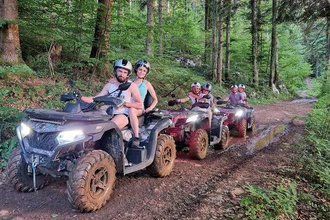 Quad safari Gacka - What the off-road section feels like