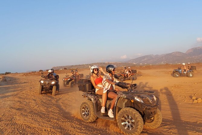 Quad Safari Off-Road Evening Tour - Getting comfortable on the CF450cc and CF520cc quads