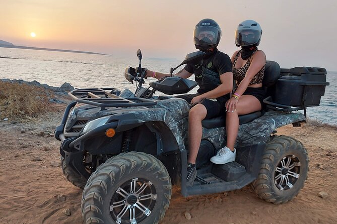 Quad Safari Off-Road Evening Tour - Milatos Cave and a walk on an ancient path