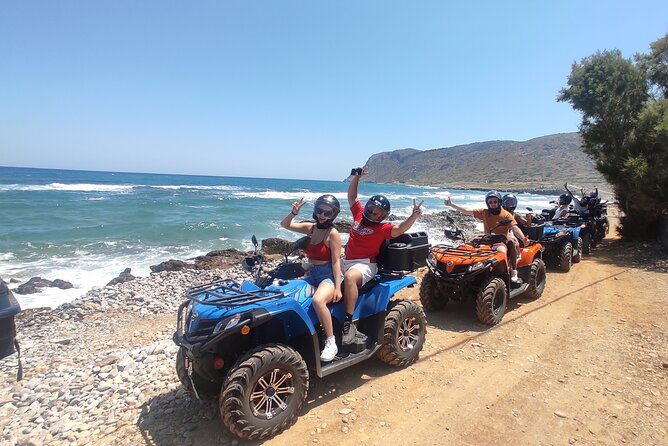 Quad Safari Off-Road Tour - Potamos Beach and the coastal pause