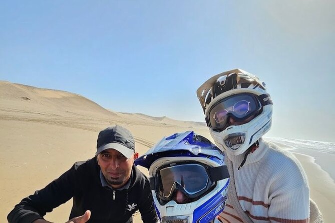 Quad to the Sand Dunes and Wild Beach - Riding toward Sidi Toual beach