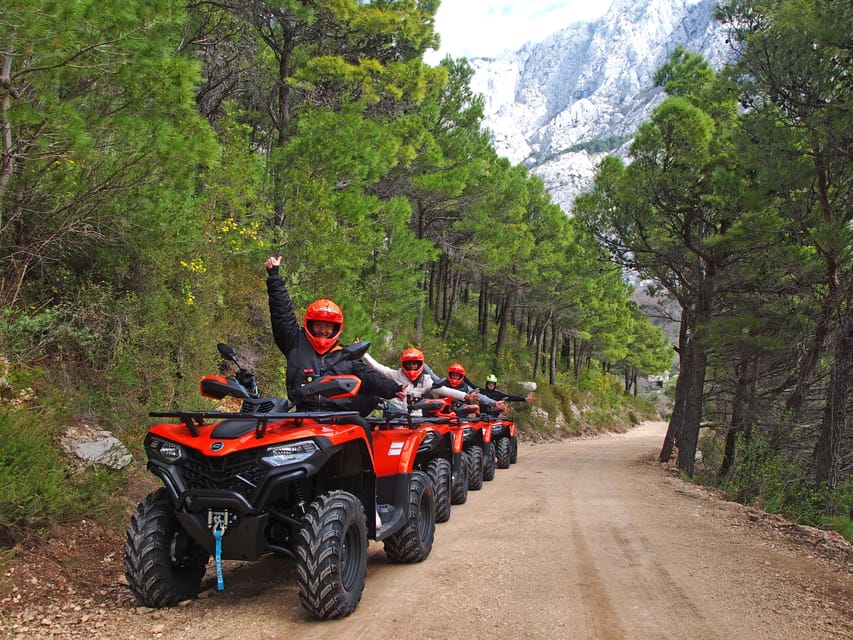 Quad Tour to Makarska Riviera offroad Adventure - The second ride and final photo stop