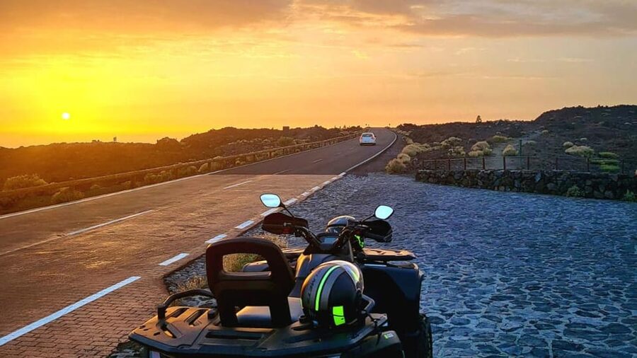 Quad Tour to Teide at Sunset | Adventure from a private estate - The first off-road section at Camino de Trevejos
