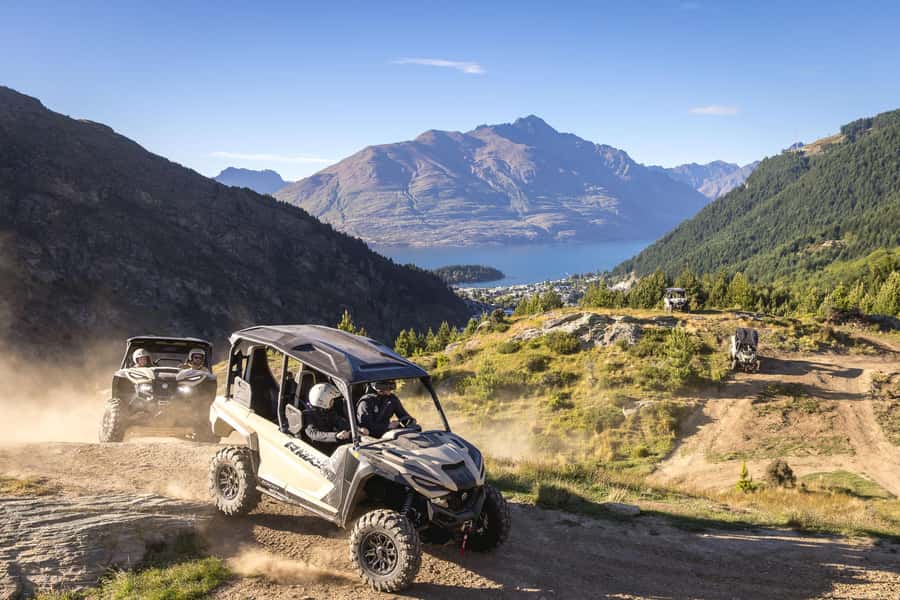 Queenstown: Self Drive Guided Buggy Tour - Stopping for Queenstown views