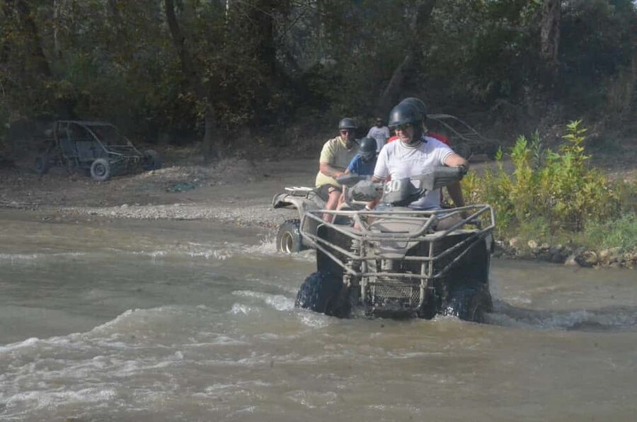 Rafting, Buggy, Zipline & Jeep – From Antalya/Alanya/Side - Buggy rides on dusty mountain roads