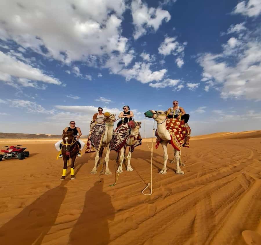 Red Sand Adventure Riyadh (Quad Biking,Camel Ride,Heritage) - A short camel ride with plenty of photo value