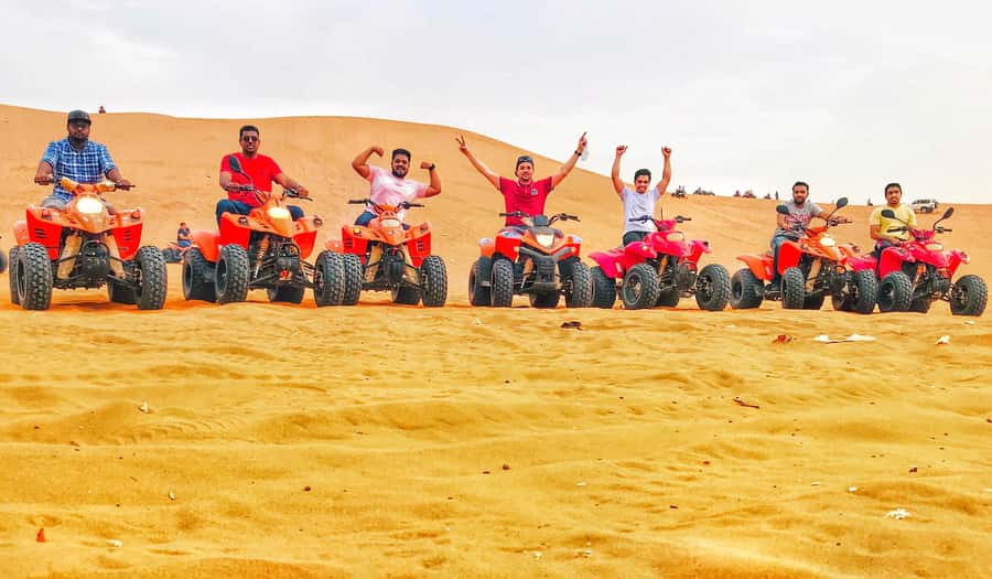 Red Sand Adventure Riyadh (Quad Biking,Camel Ride,Heritage) - Walking through an old Arab village