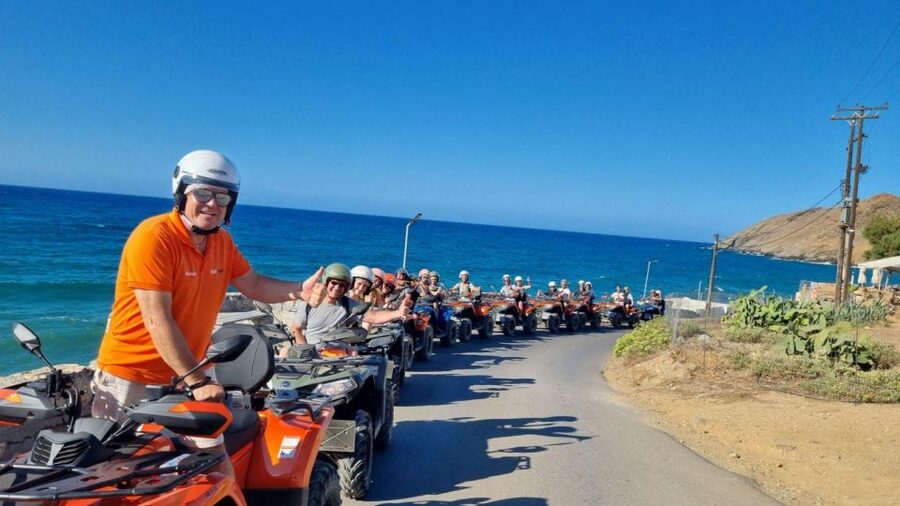 Rethymno Bali & Panormo:Quad Safari & visit Cave 57km 4hours - Melidoni Cave, the day’s big stop